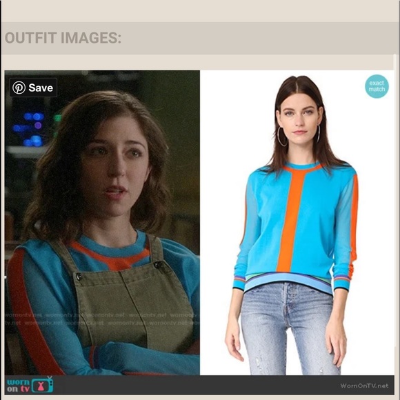 Diane Von Furstenberg Tops - DVF  AZURO PULLOVER KNIT TOP M NEW 320$